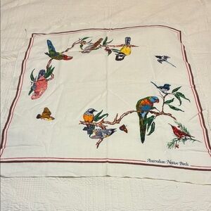 Australian Native Birds Tablecloth